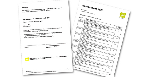 Weiterbildungsverpflichtung: Versand der Weiterbildungserklärungen für vertrieblich Tätige läuft bei uns